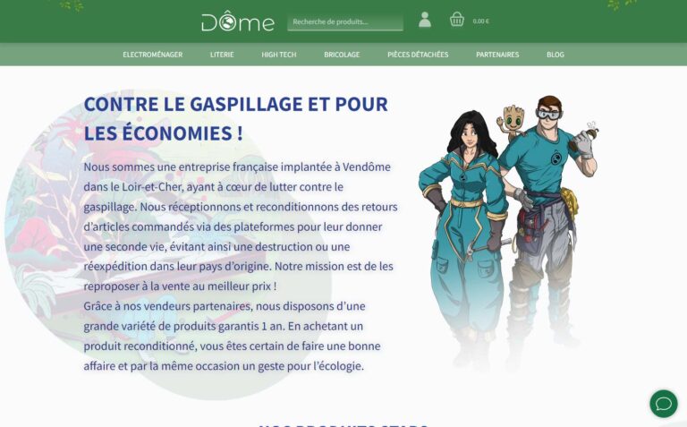 Eco Dôme - Boutique du reconditionné