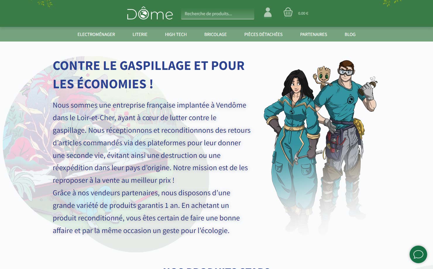 Eco Dôme - Boutique du reconditionné