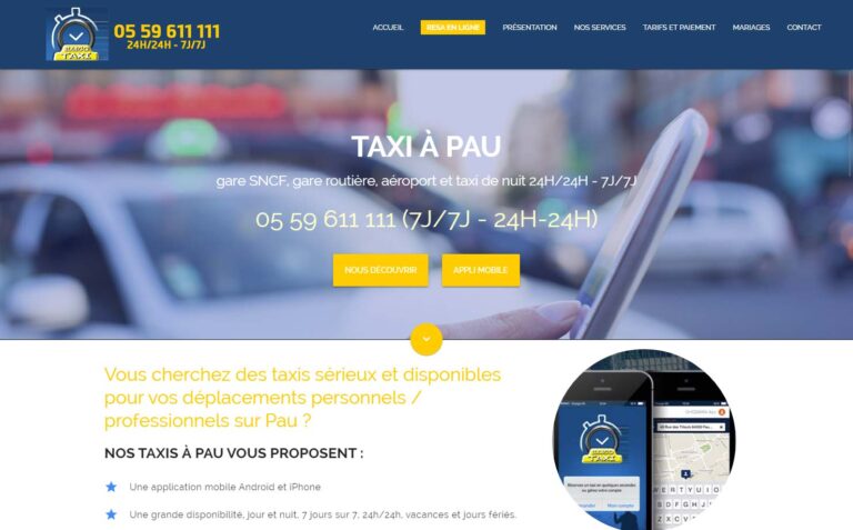 Illico Taxi 64 - Compagnie de taxis à Pau