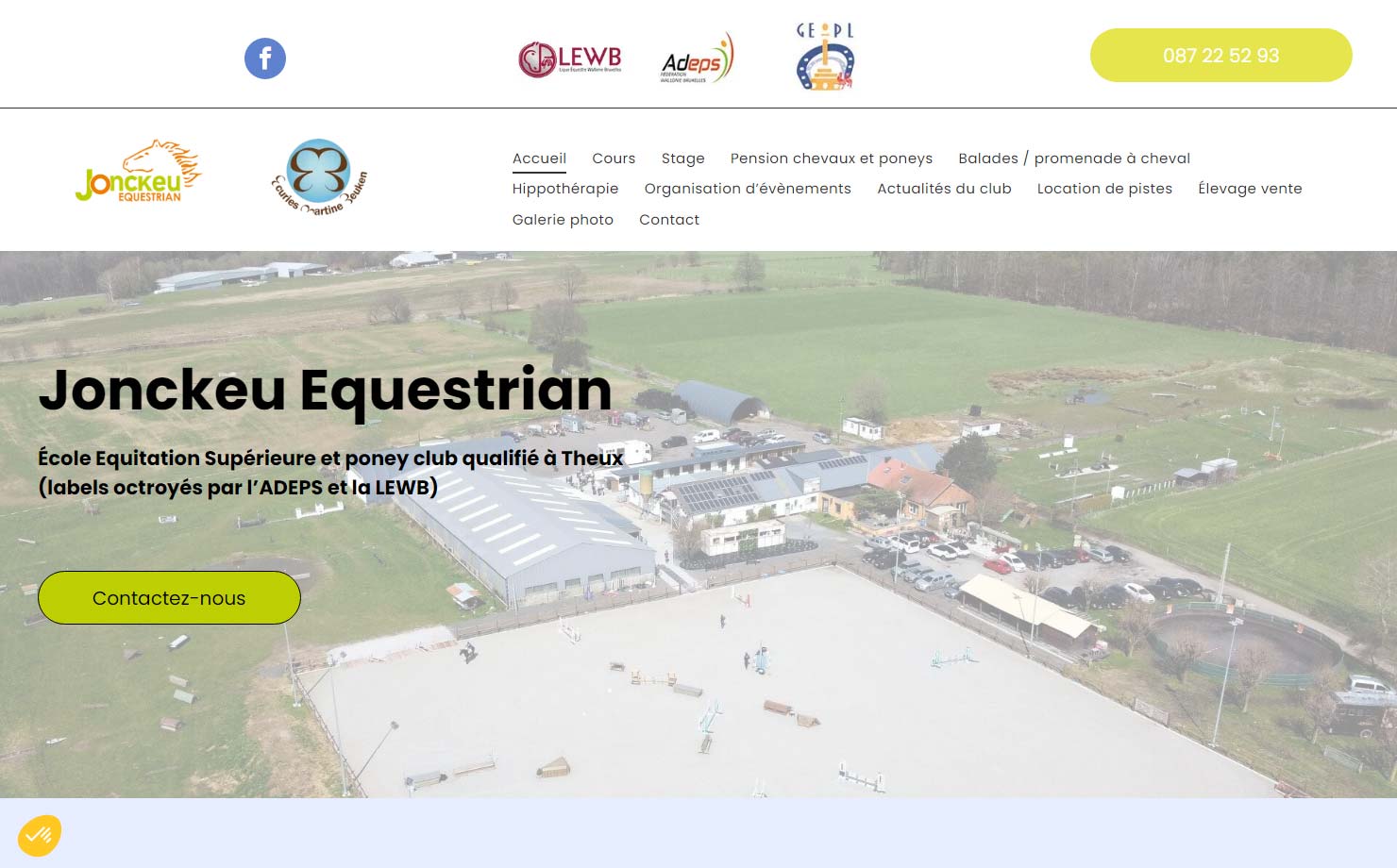 Jonckeu Equestrian - Centre équestre à Theux