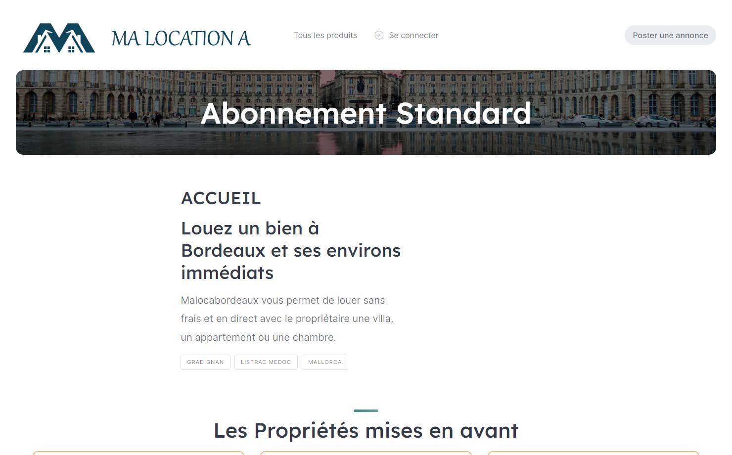 Malocabordeaux - Site de location saisonnière