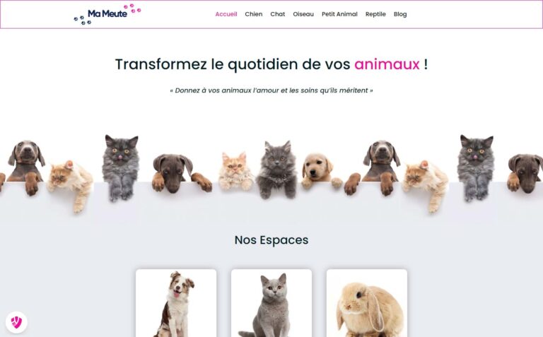 Mameute.com - Transformez le quotidien de vos animaux de compagnie grâce à Mameute.com !