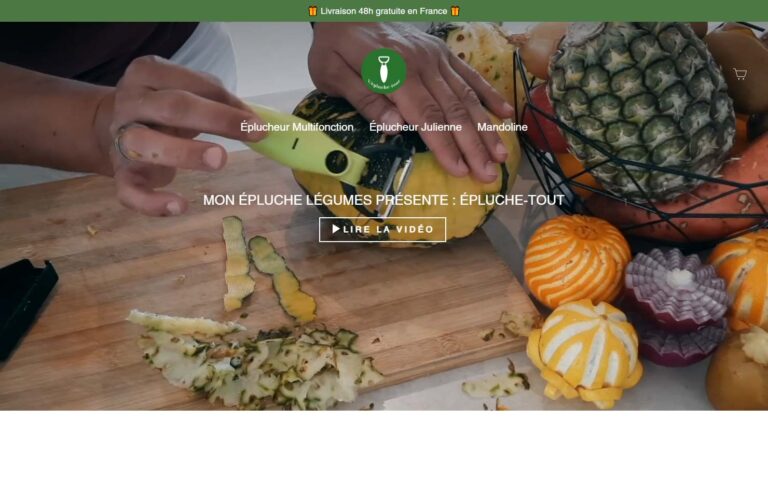 Mon Épluche Légumes - Boutique d'ustensiles de cuisine en ligne