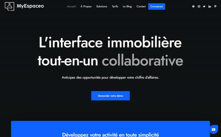 MyEspaceo - L'interface immobilière tout en un