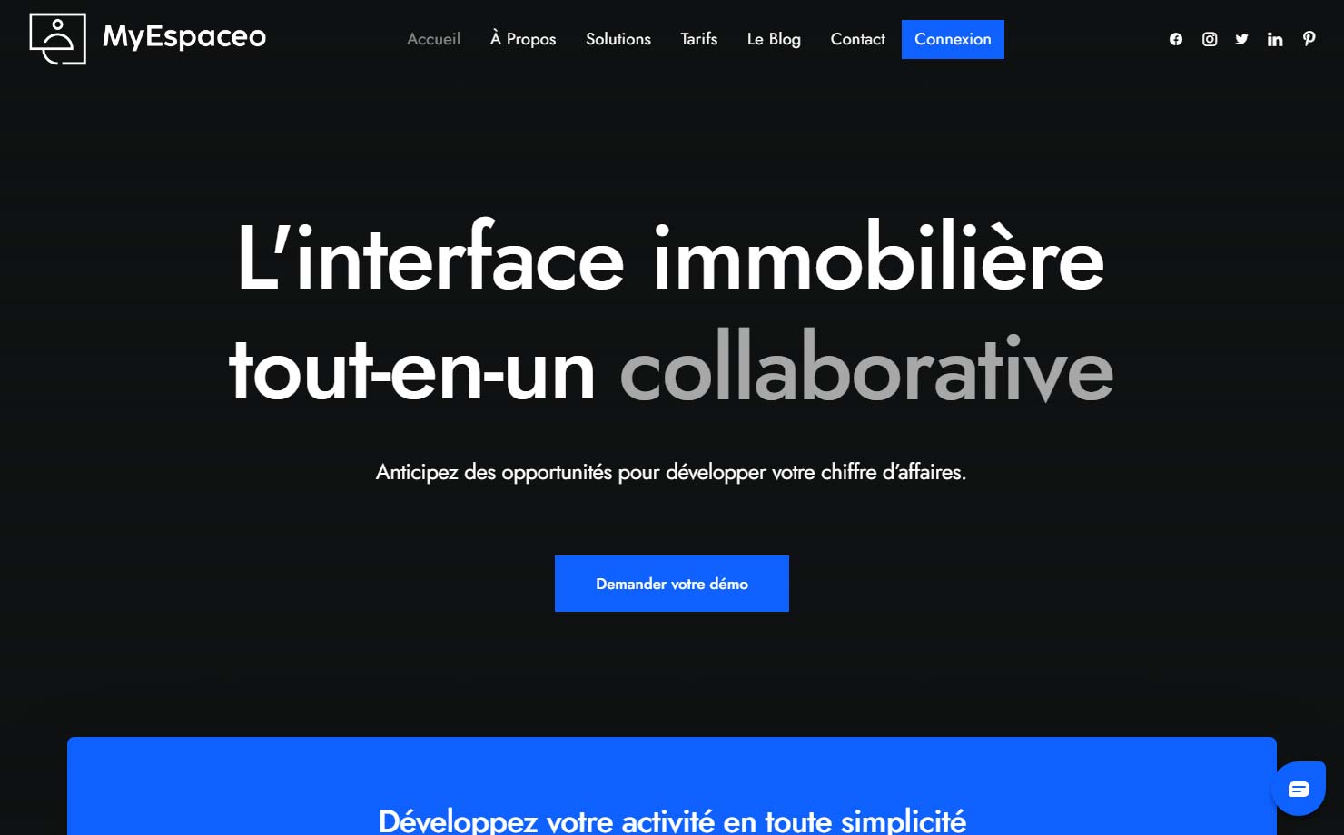 MyEspaceo - L'interface immobilière tout en un