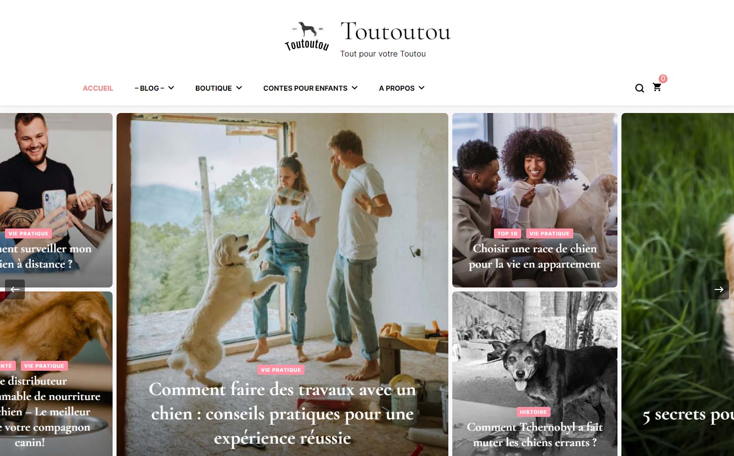 Toutoutou - Tout pour votre Toutou