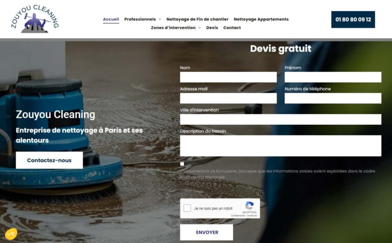 Zouyou cleaning - Entreprise de nettoyage à Paris