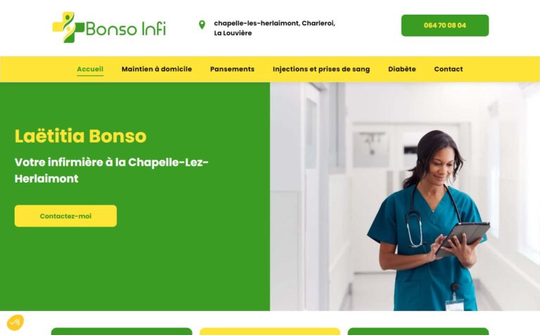 Bonso Infi - Infirmiers à domicile à la Chapelle-Lez-Herlaimont