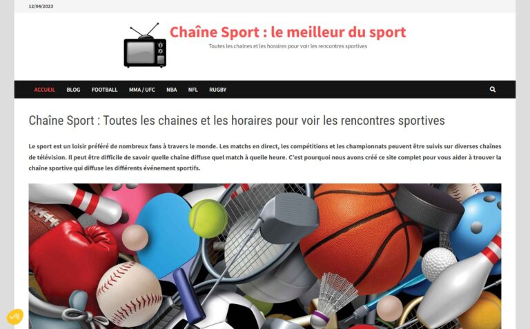 Chaîne Sport - Toutes les chaînes de diffusion TV de vos sports favoris
