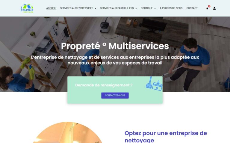 Coupole services - Société de nettoyage et multiservices