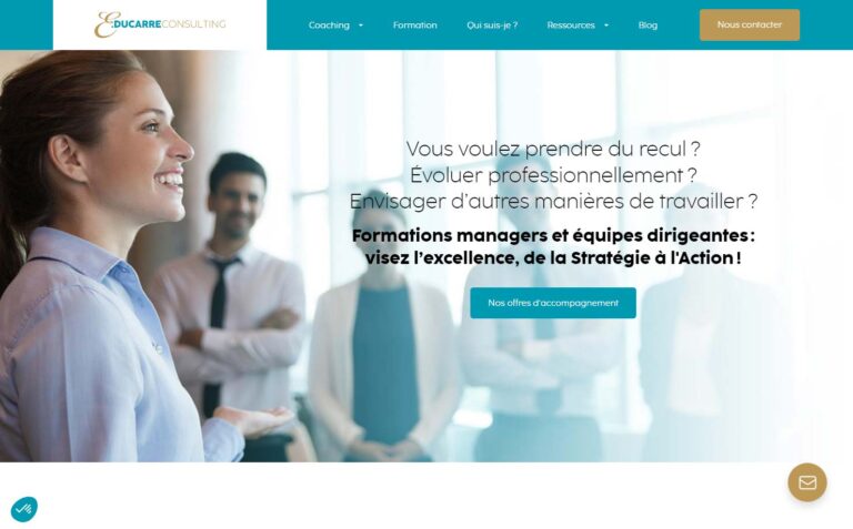 E.Ducarre Consulting - Coaching individuel de managers et gestion du stress