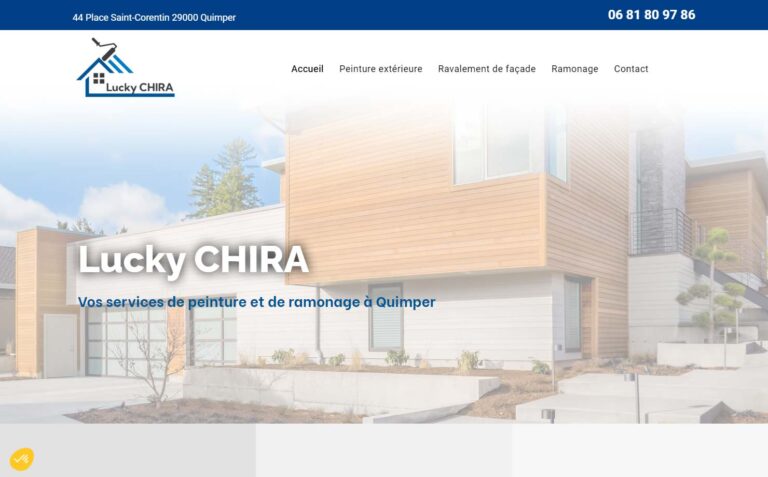 Lucky CHIRA - Votre entreprise de peinture à Quimper