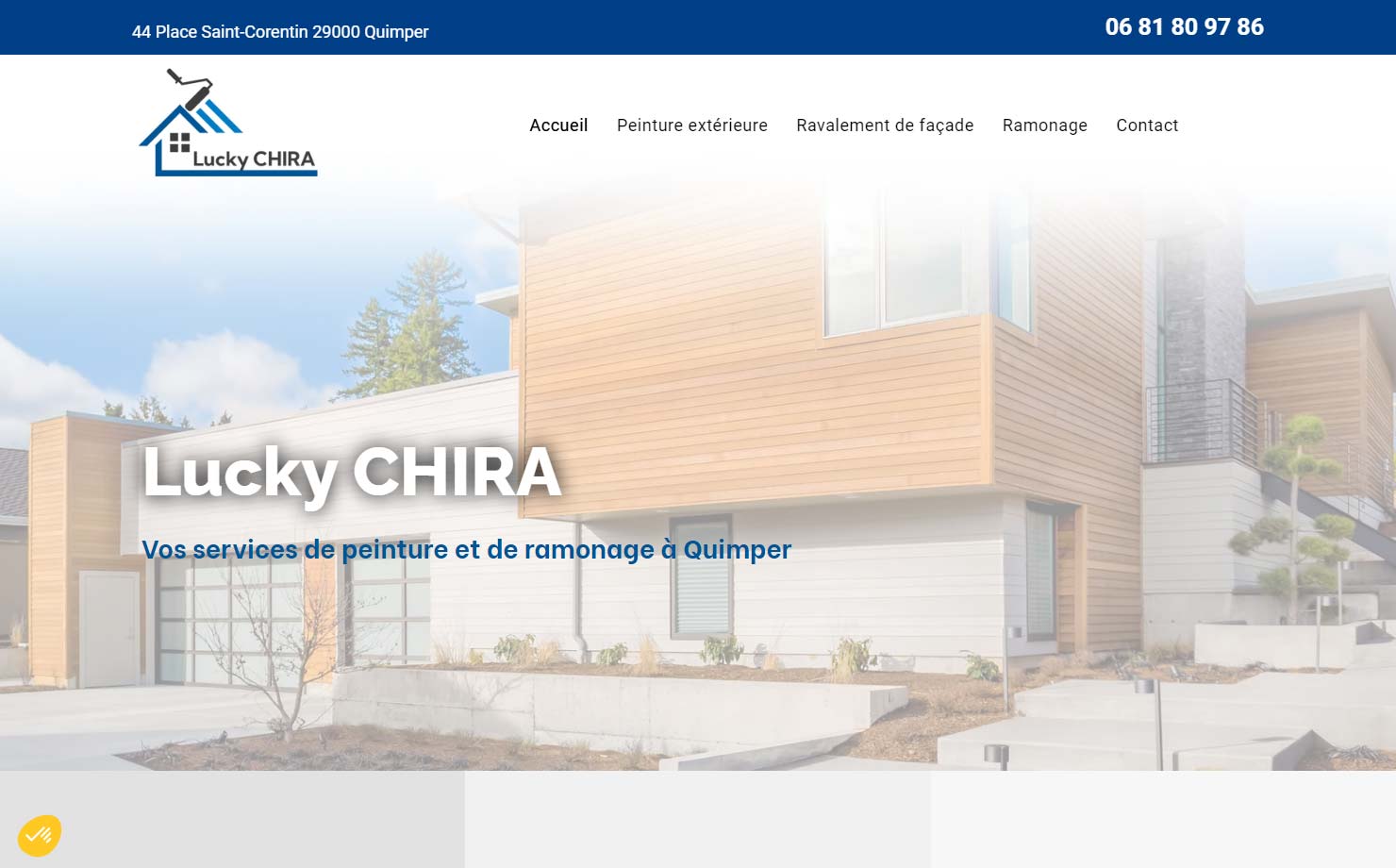 Lucky CHIRA - Votre entreprise de peinture à Quimper