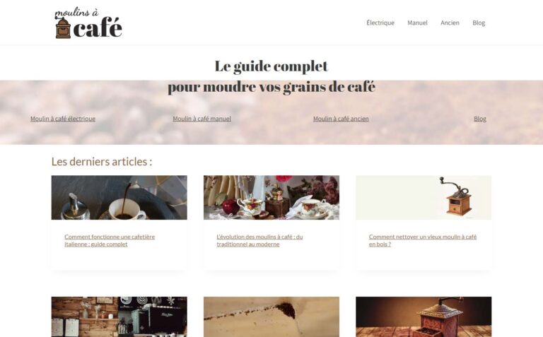 Moulin à café - Découvrez les secrets du meilleur café
