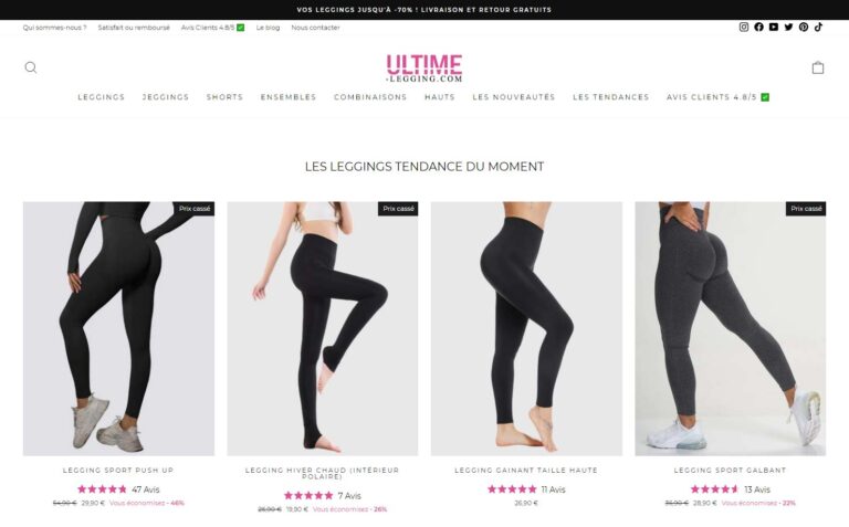 Ultime-Legging - Leggings femme et vêtements de sport