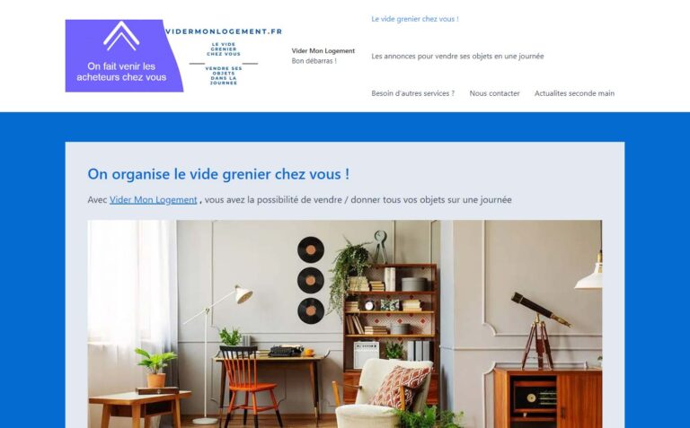 Vide Appartement - Le vide grenier s'invite chez vous