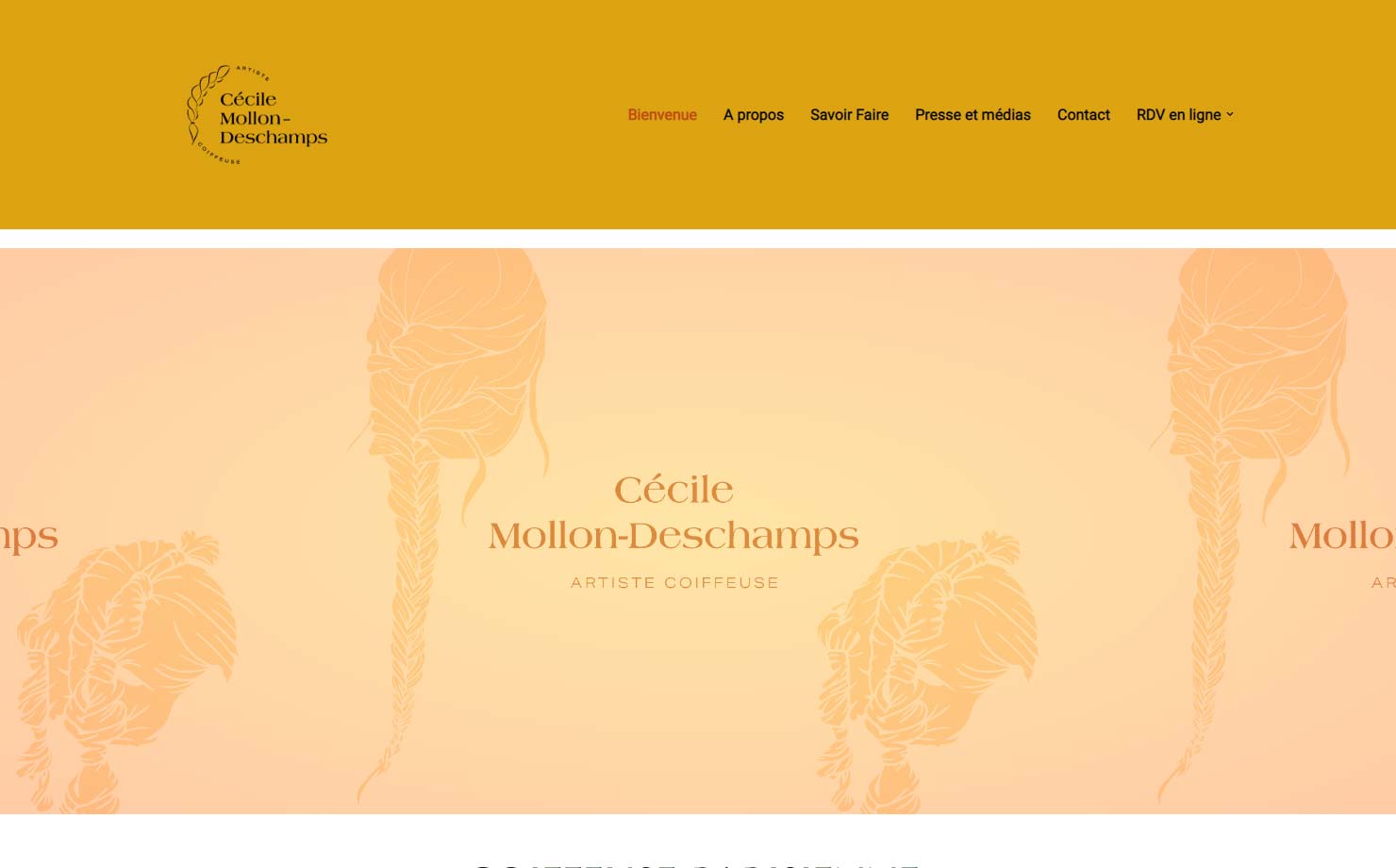 Cécile Mollon-Deschamps - Coiffeur spécialisé dans les tresses et coupe transformation