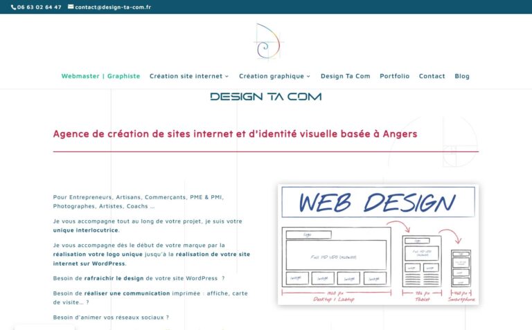 Design Ta Com - Webmaster / Graphiste-freelance