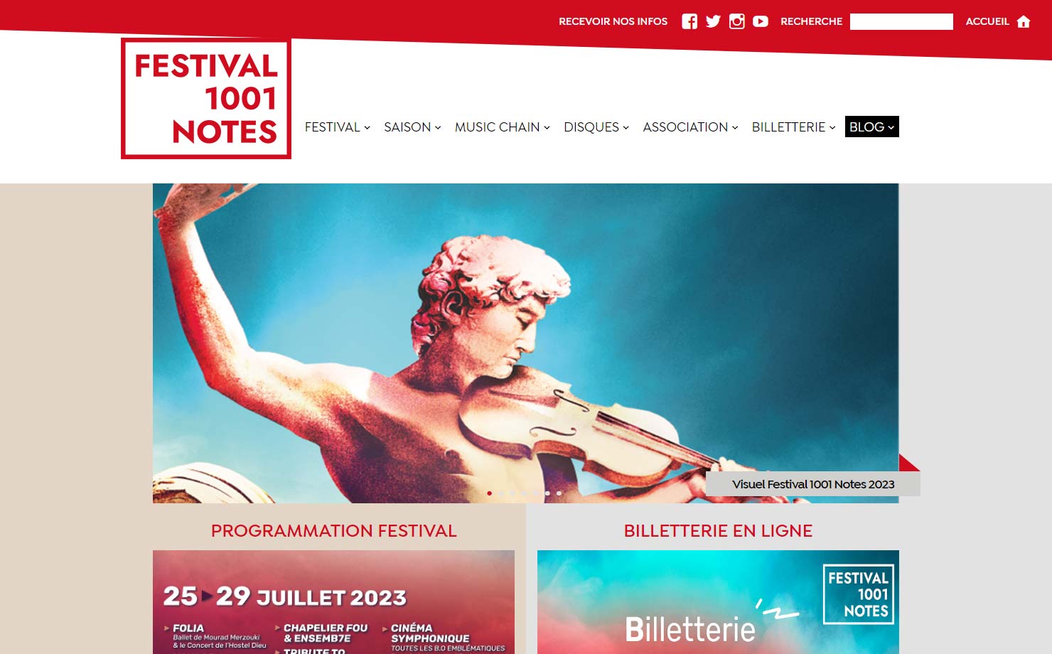 Festival 1001 Notes
