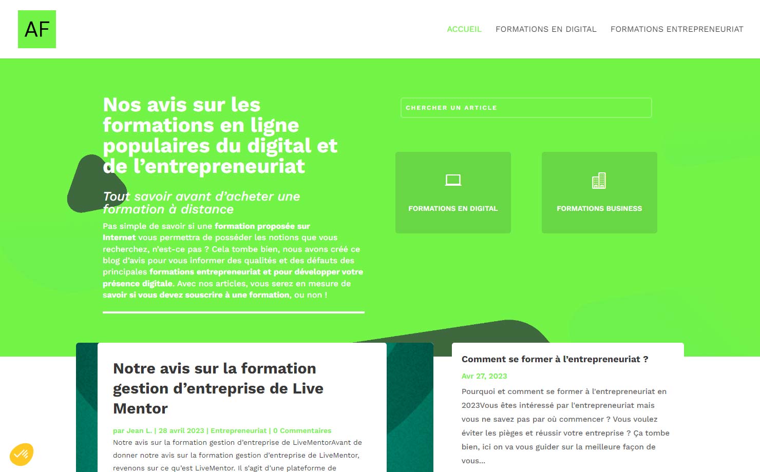 Formation Avis - Avis Formations Digitales