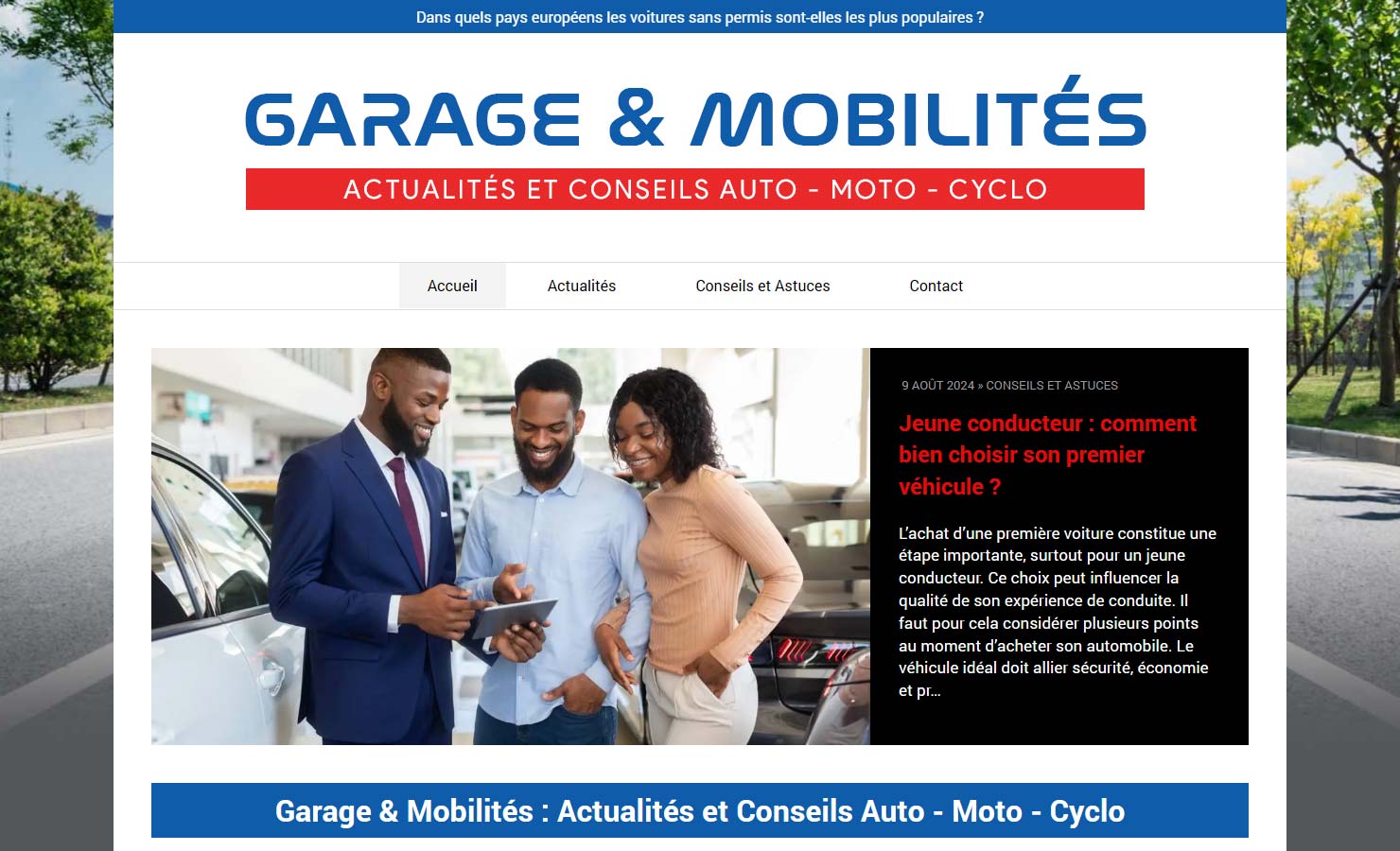 Garage & Mobilités