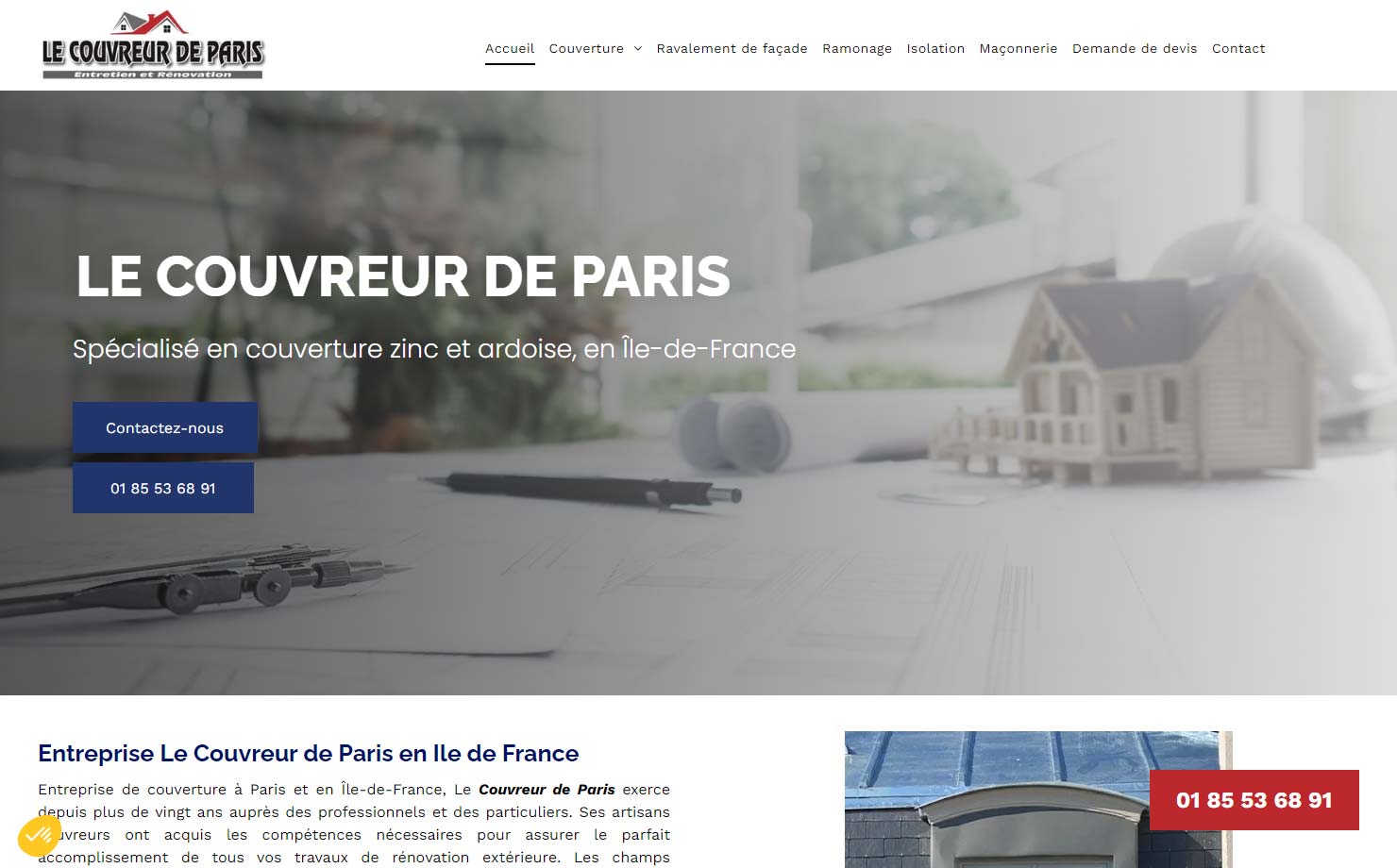 Le couvreur de Paris