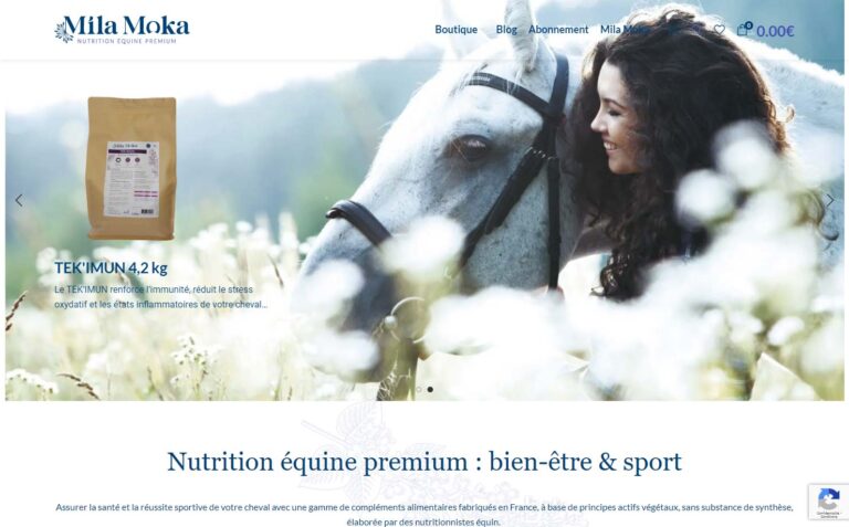 Mila Moka - Complémentaires alimentaires et nutrition équine de qualité