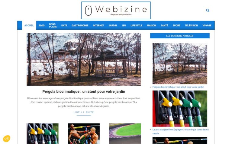 Webizine - Magazine web généraliste