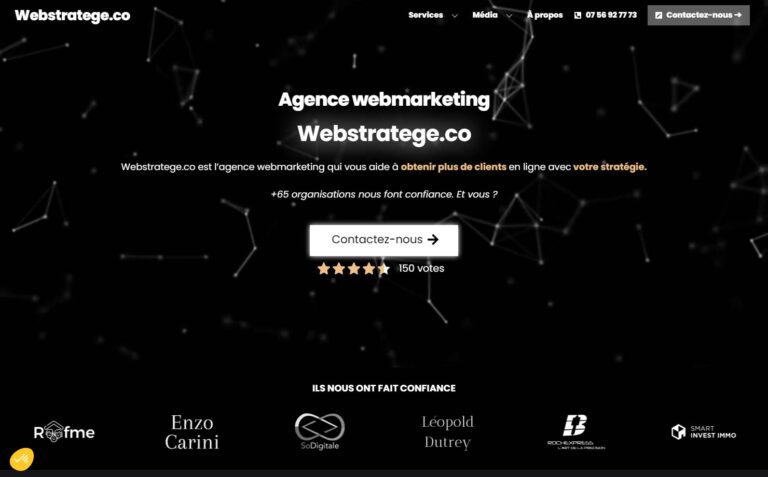 Webstratege.co - Agence webmarketing