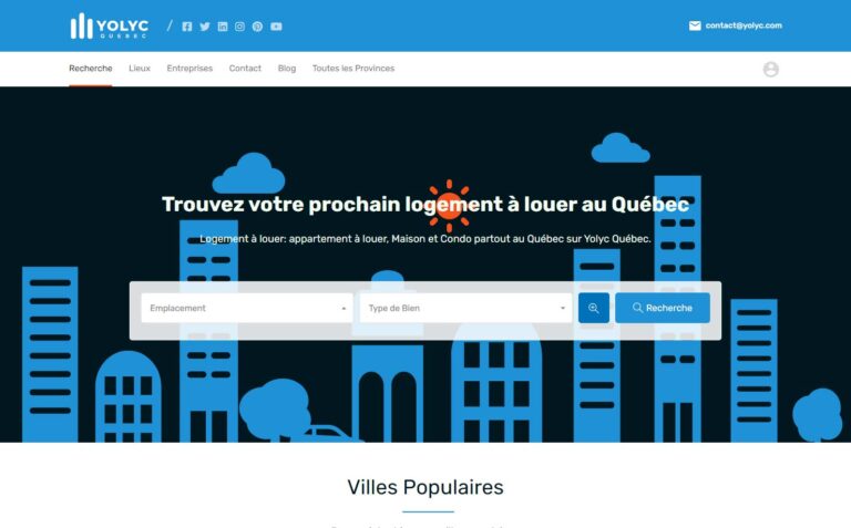Yolyc - Portail Canadien de location d’appartement