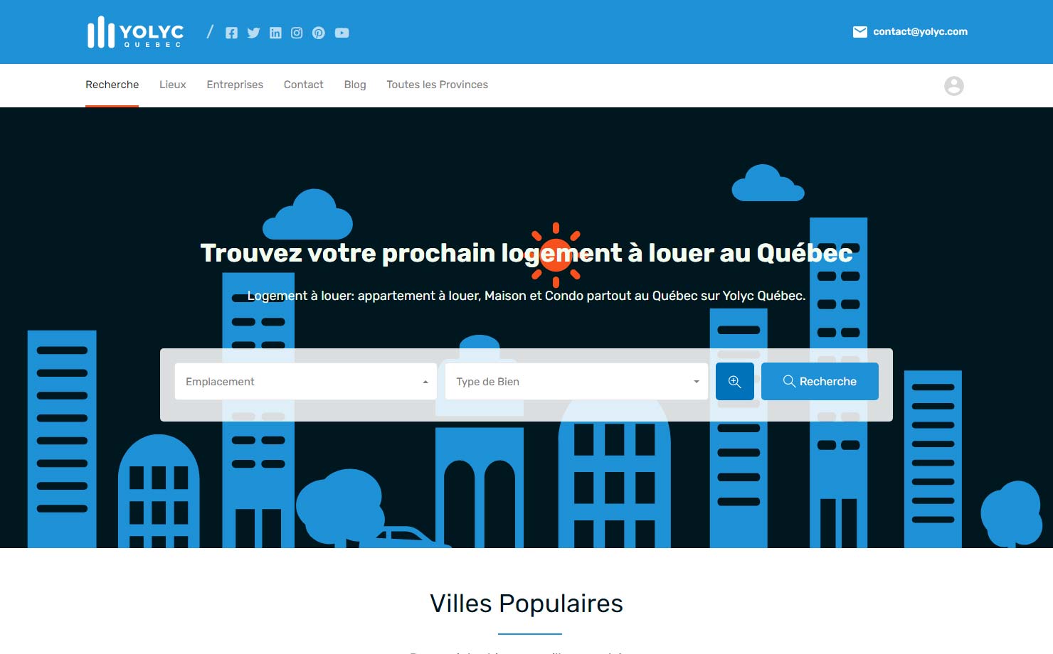 Yolyc - Portail Canadien de location d’appartement