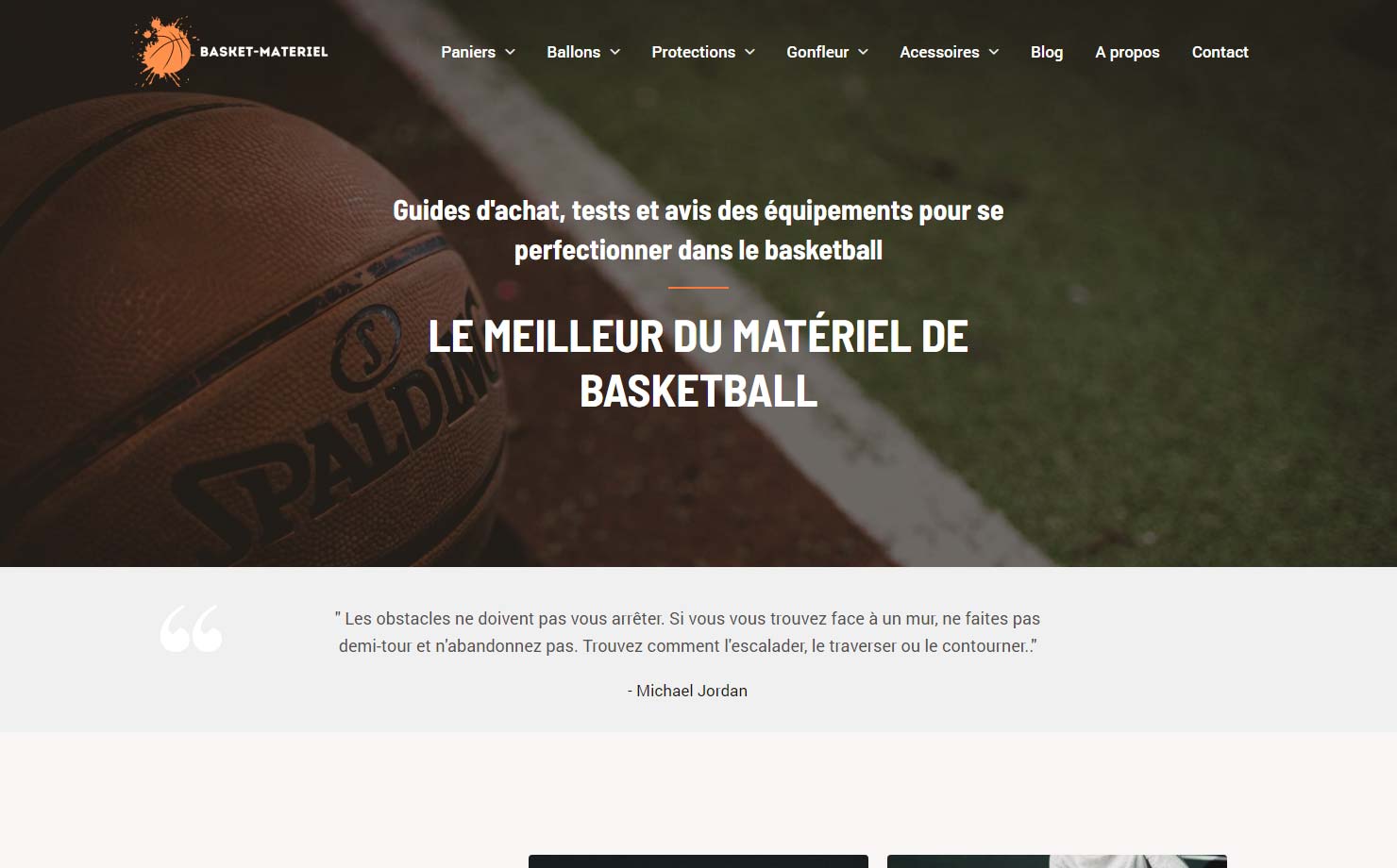 Basket Materiel