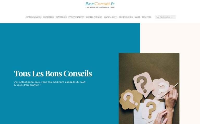 Bonconseil.fr - Profitez des meilleurs conseils du web