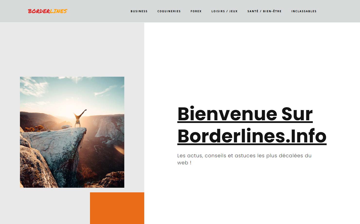 Borderlines.info - Votre blog