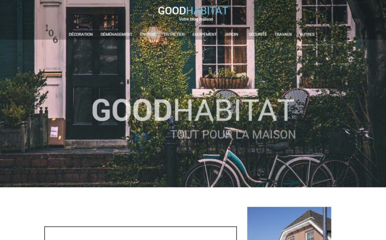 Goodhabitat.fr - Le blog dédié à la maison