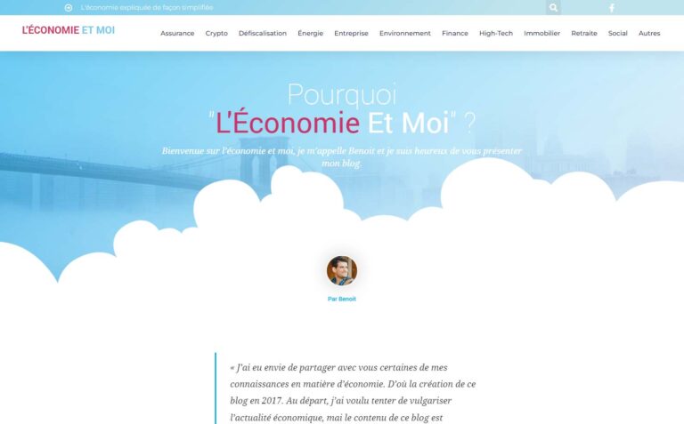 L'Economie et Moi - Un blog complet sur l'économie