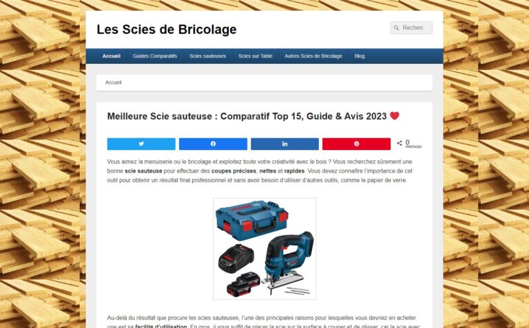 Les Scies de Bricolage - Blogs pour le Bricolage