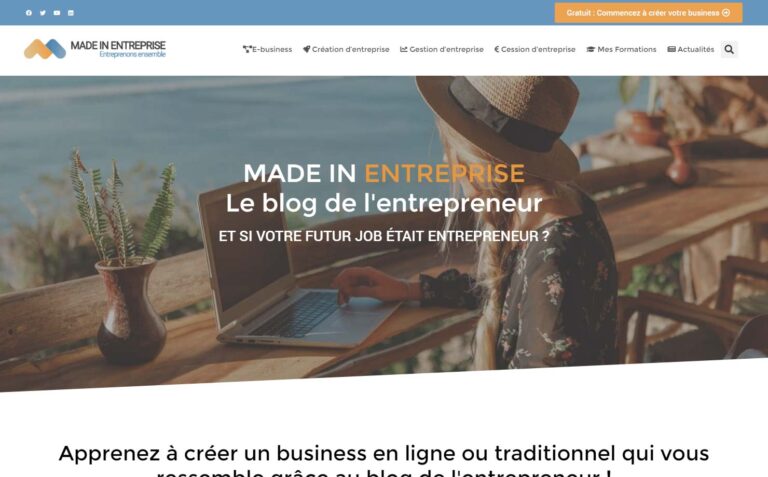 Made-in-entreprise.fr - Le blog des entrepreneurs