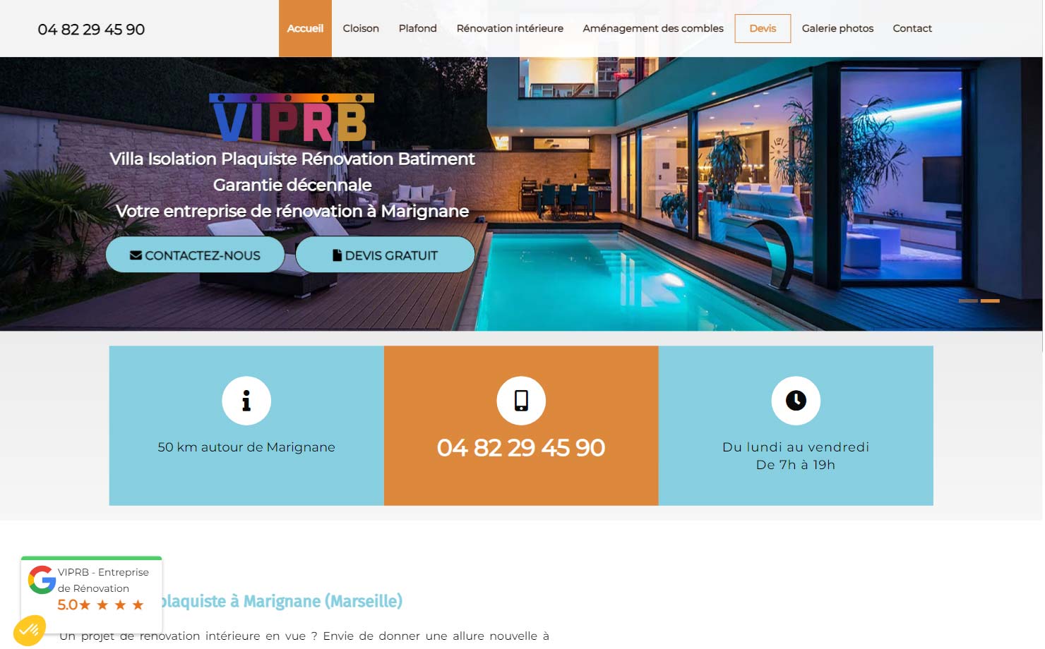 VIPRB - Plaquiste à Marseille