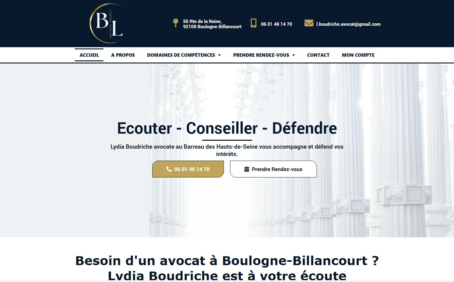 Cabinet d’avocats Lydia Boudriche
