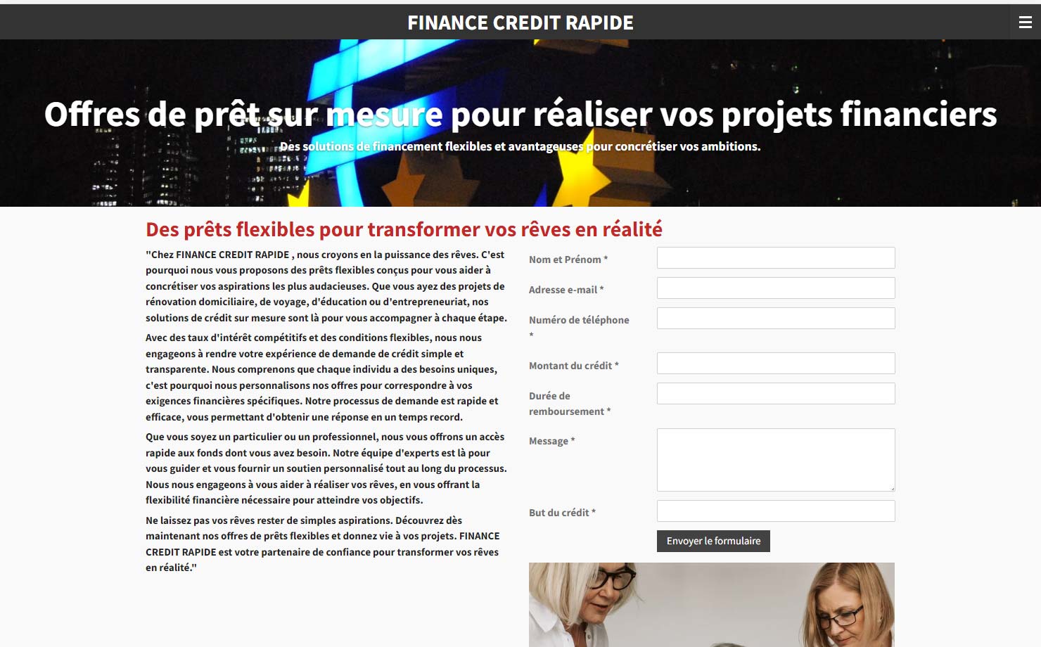 Finance crédit rapide