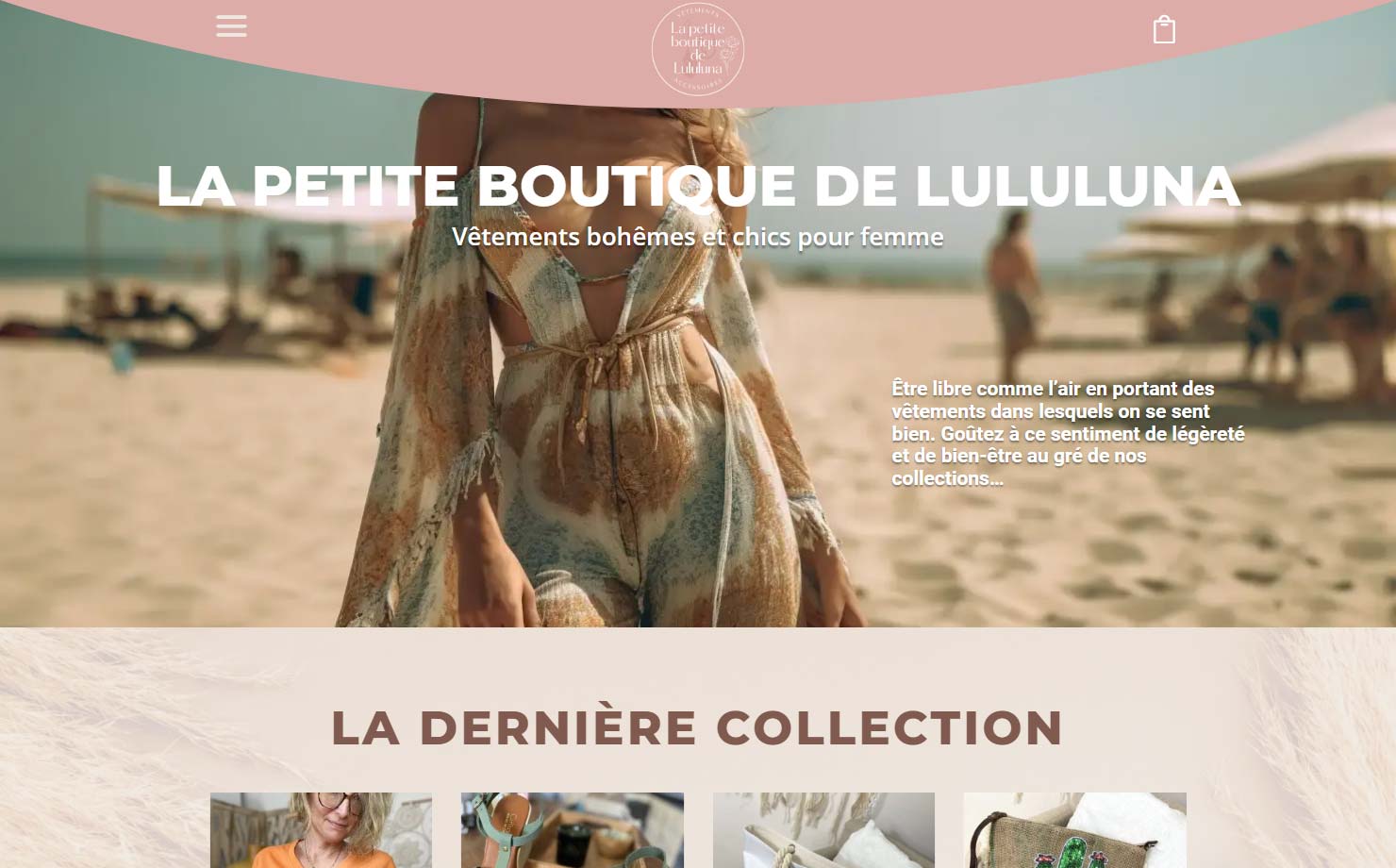 La petite boutique de Lululuna - Boutique de vêtement bohème pour femme en ligne