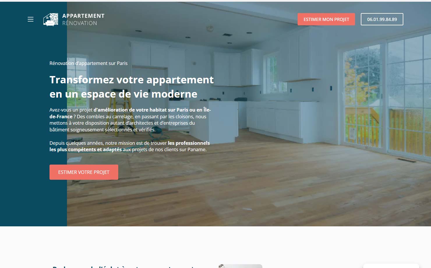 Rénovation Appartement
