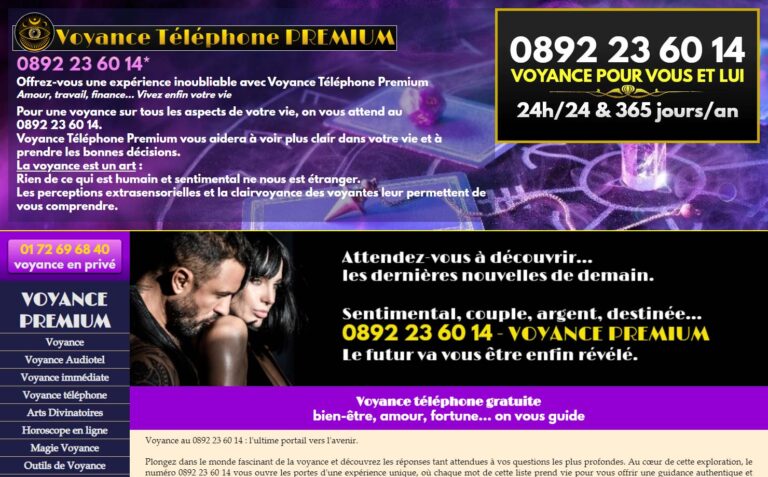 Voyance Téléphone Premium