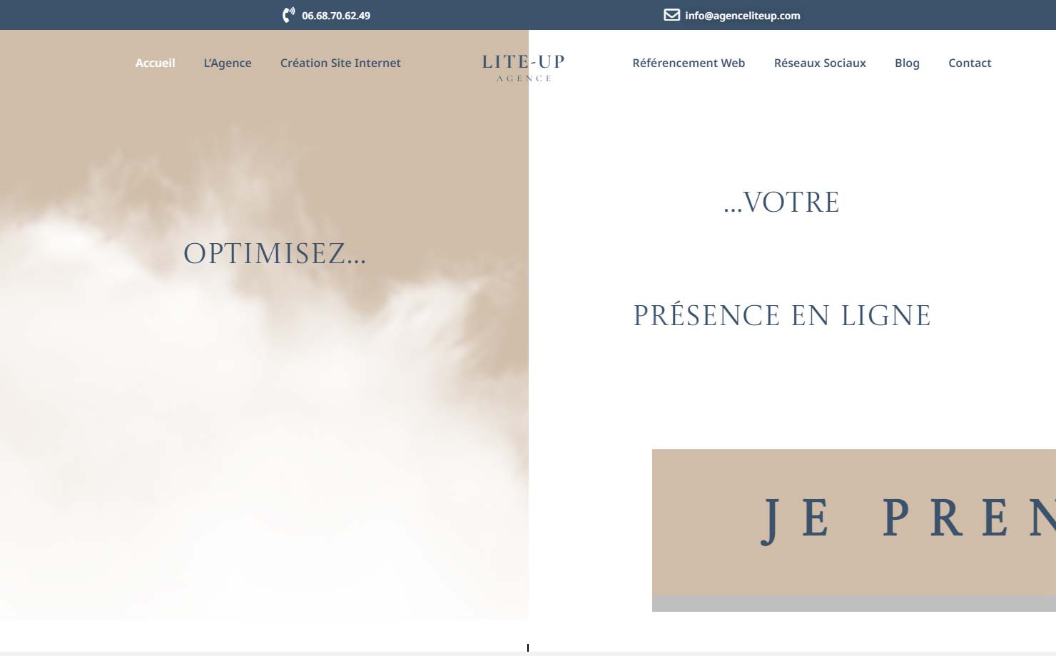 Agence Lite-Up - Optimisez votre présence en ligne