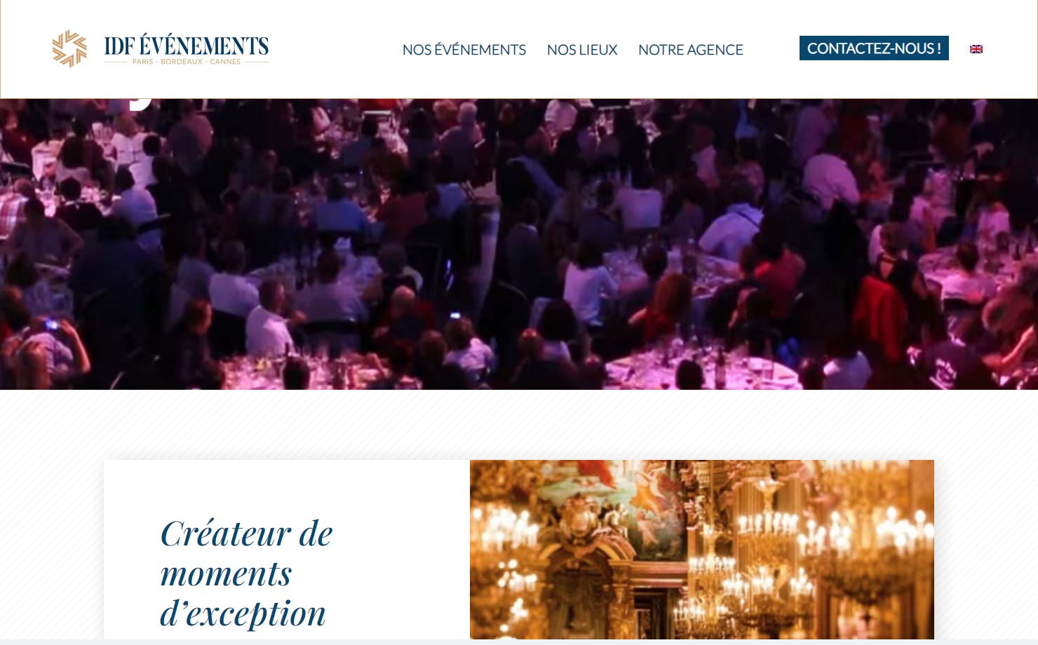 IDF Événements, Agence événementielle haut de gamme spécialisée dans l'événementiel d’entreprise