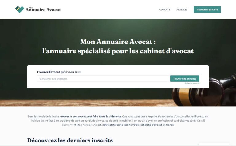 Mon Annuaire Avocat