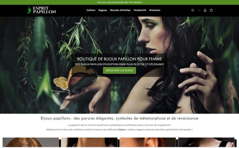 Papillon bijoux