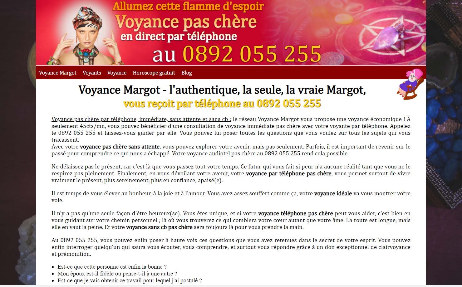 Voyance Margot