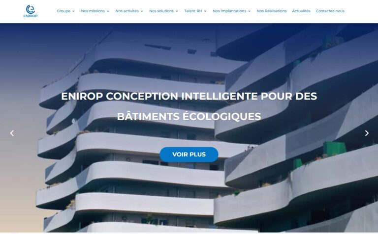 Enirop - Entreprise d’ingénierie et de conseil
